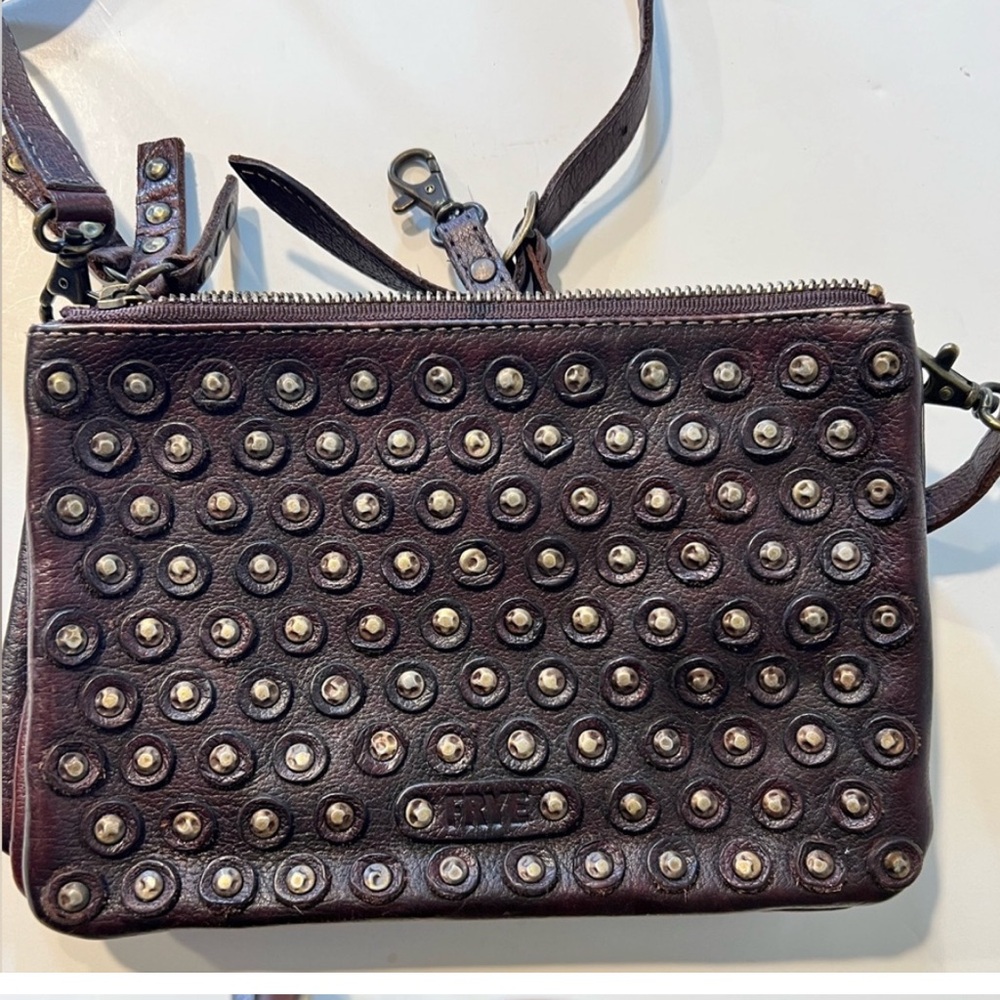 Frye Jenna Studded Disc Shoulder Bag
